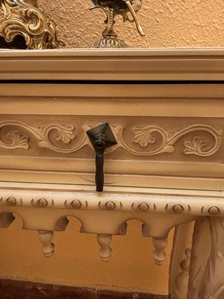 Mueble de entrada con espejo a juego