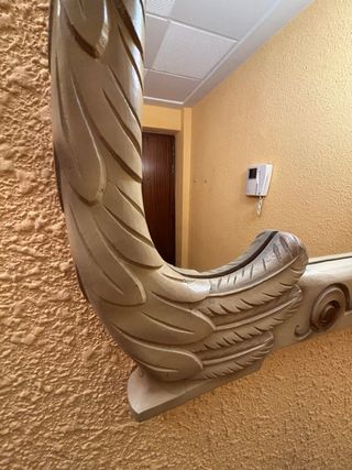 Mueble de entrada con espejo a juego