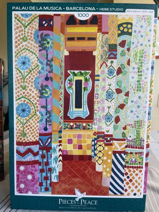 Puzzle Palau de la Musica Barcelona valor 25€