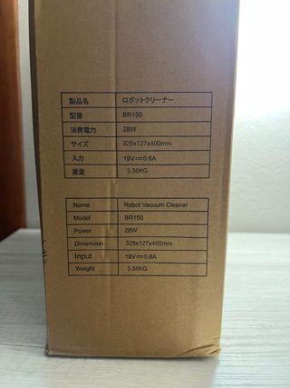 Robot Aspirapolvere Eicobot BR150 Bianco