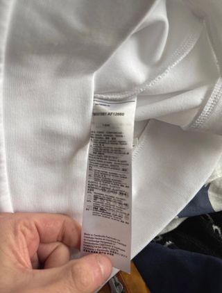 Sudadera EA7 Emporio Armani Blanca Auténtica