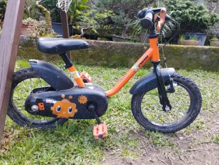 Bici infantil BTWIN Robot 500 Naranja