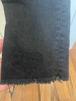 Pantalón Mango Talla 36 Negro