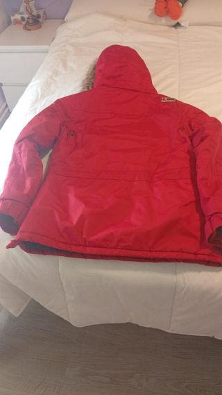 Abrigo Geographical Norway Rojo