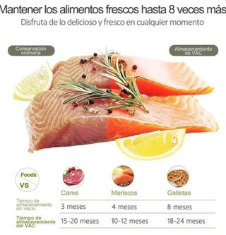 SIN ABRIR Envasadora y Selladora al Vacío 100W