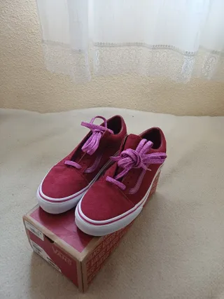 Zapatillas Vans rosas/rojas