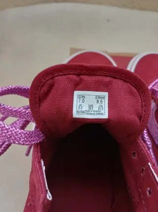 Zapatillas Vans rosas/rojas