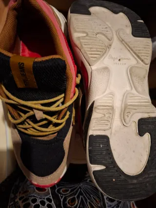 Zapatillas Pepe Jeans Negro Marrón