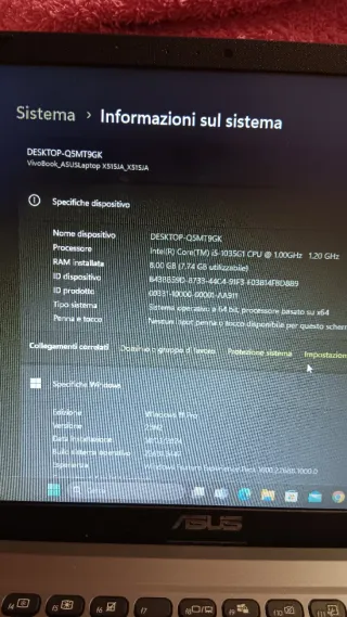 Computer portatile ASUS Intel Core i5