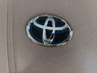 Emblema Toyota Cromado Azul