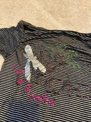 Camiseta Desigual Talla S Rayas