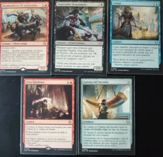 Lote 5 Cartas Magic The Gathering (Español)