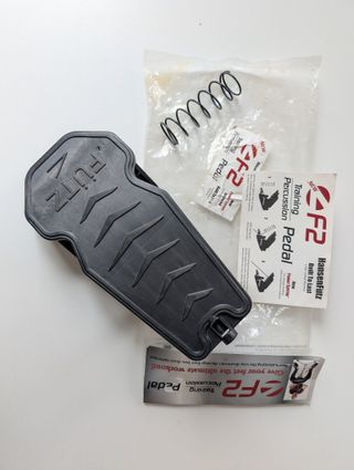 Pedal de práctica batería silencioso