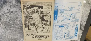 Cómic La cosa y dragón lunar mundi cómics Marvel