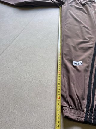 Pantalón Jogger Adidas 3 Rayas Marrón Talla M