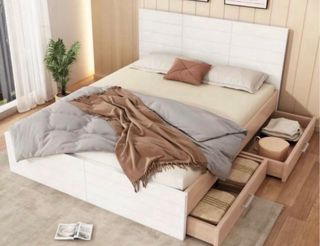 Cama 180x200 con almacenaje
