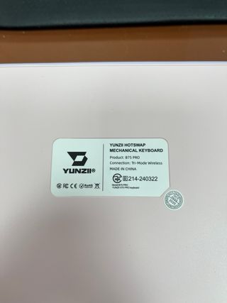 Teclado Mecánico YUNZII B75 Pro 75% #408877