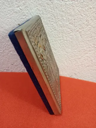 Icona religiosa in metallo