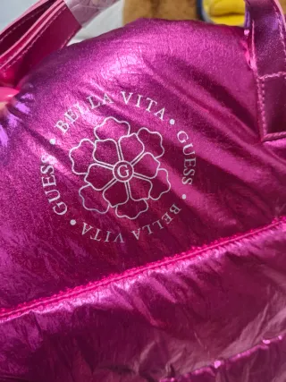 Bolso Guess Rosa Brillante