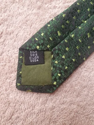 Cravatta Gatsby vintage verde