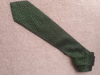 Cravatta Gatsby vintage verde