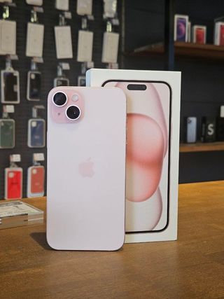 IPHONE 15 PLUS 256GB ROSA 92% BATERÍA - 436 CICLOS