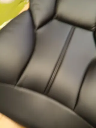 SONGMICS Silla de Oficina o Escritorio Negra