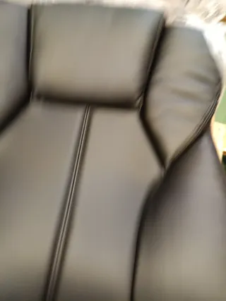 SONGMICS Silla de Oficina o Escritorio Negra