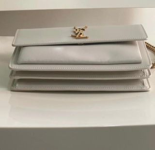 Bolso YSL Piel Blanco