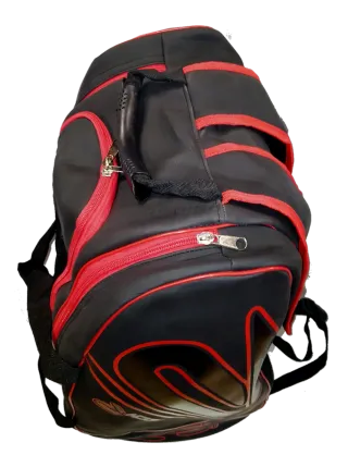 Paletero Pádel RSP EE Total Black EE Black and red
