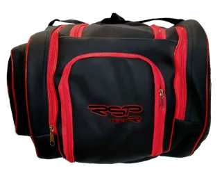 Paletero Pádel RSP EE Total Black EE Black and red