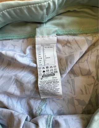 Short pantalón corto running Kalenji Run dry verde