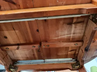 Mesa comedor madera maciza (extendible)