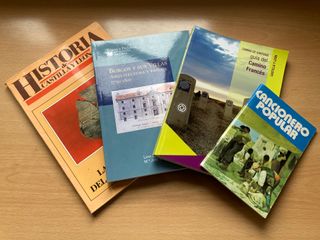 Lote 19 libros sobre Burgos + Bolsa de tela