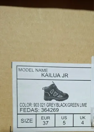 Botas de montaña McKinley Jr Marrón/Amarillo