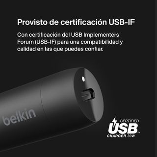 Belkin BoostCharge 30-W-Kfz-Schnellladegerät, Ziga