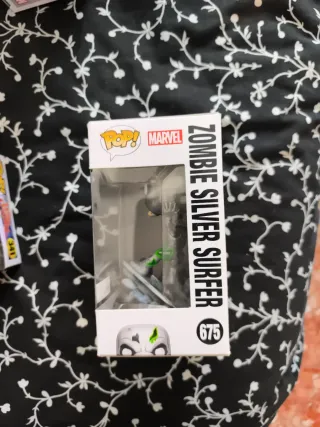 Funko Pop Marvel Zombies 675 Silver Surfer
