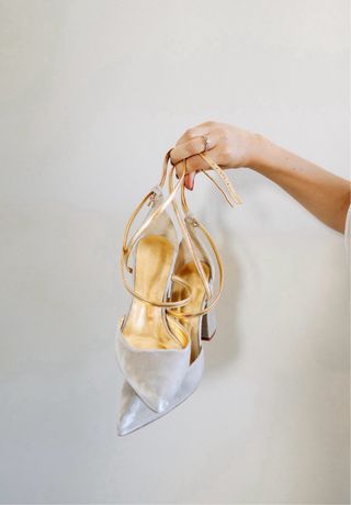 Zapatos Greta 9 Talco Flor de Asoka