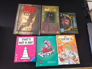 Lote 5 juegos de mesa. No lo separo.