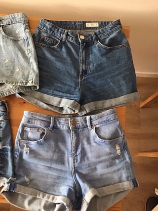 Lote 6 Pantalones Cortos Talla 36