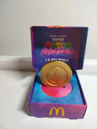 Moneda Super Mario Galaxy McDonald's