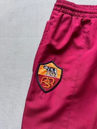 Pantalón AS Roma Kappa Granate Talla XS Retro 2011