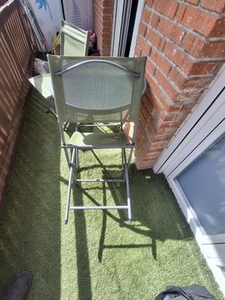 Mesa y 2 Sillas Terraza Naterial Emys