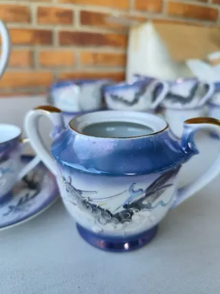 Set da tè giapponese in porcellana