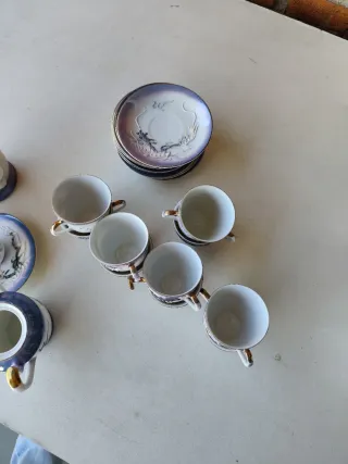 Set da tè giapponese in porcellana