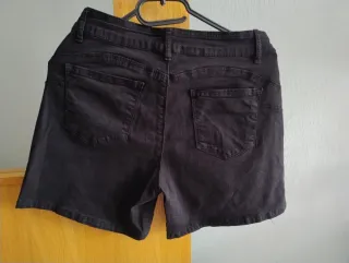 Shorts negros mujer talla L
