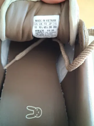 Zapatillas  Beige y Marrón Talla 45.5