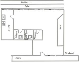 Local comercial en venta en Betanzos