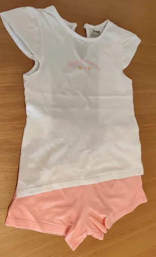 Lote 4 pijamas verano 2 años