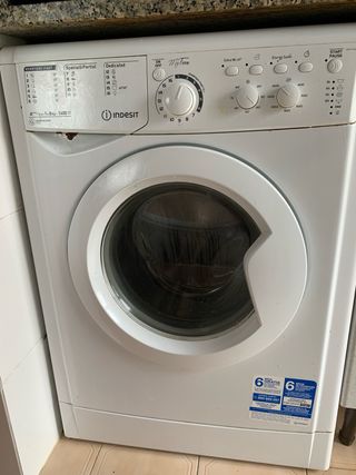 Lavadora Indesit MyTime 8kg 1400rpm